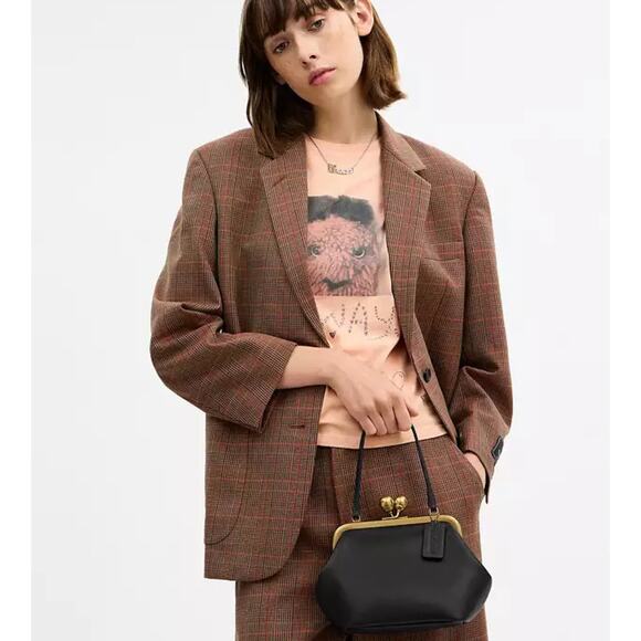 Coach Kisslock Frame Bag 16 - Picture 2 of 12